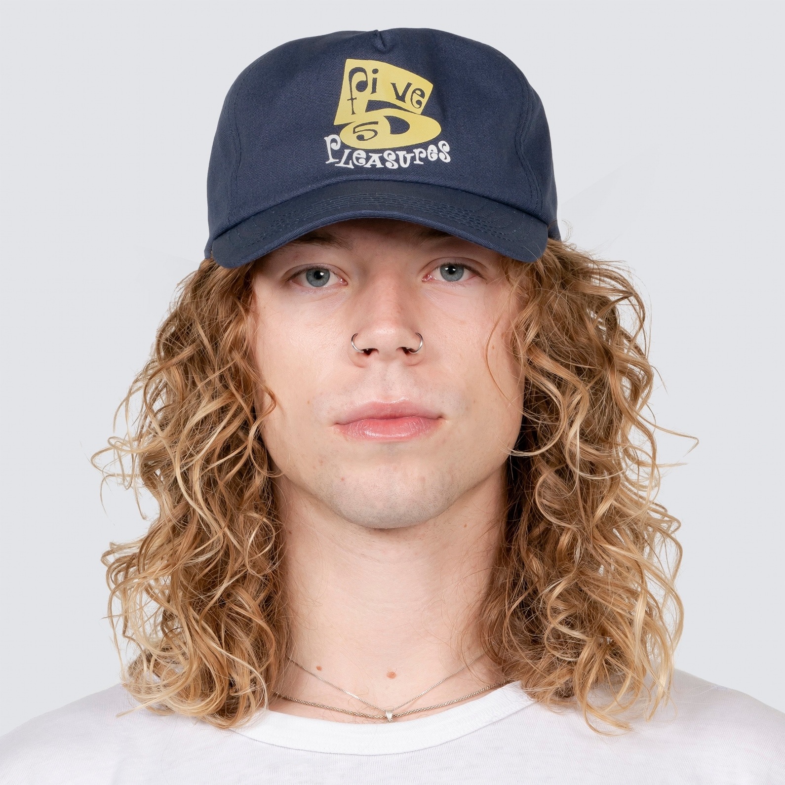 ��PLEASURES/�ץ쥸�㡼����555 SOUL/�ȥ�ץ�ե����֥������SOUL SNAPBACK ����å� / NAVY