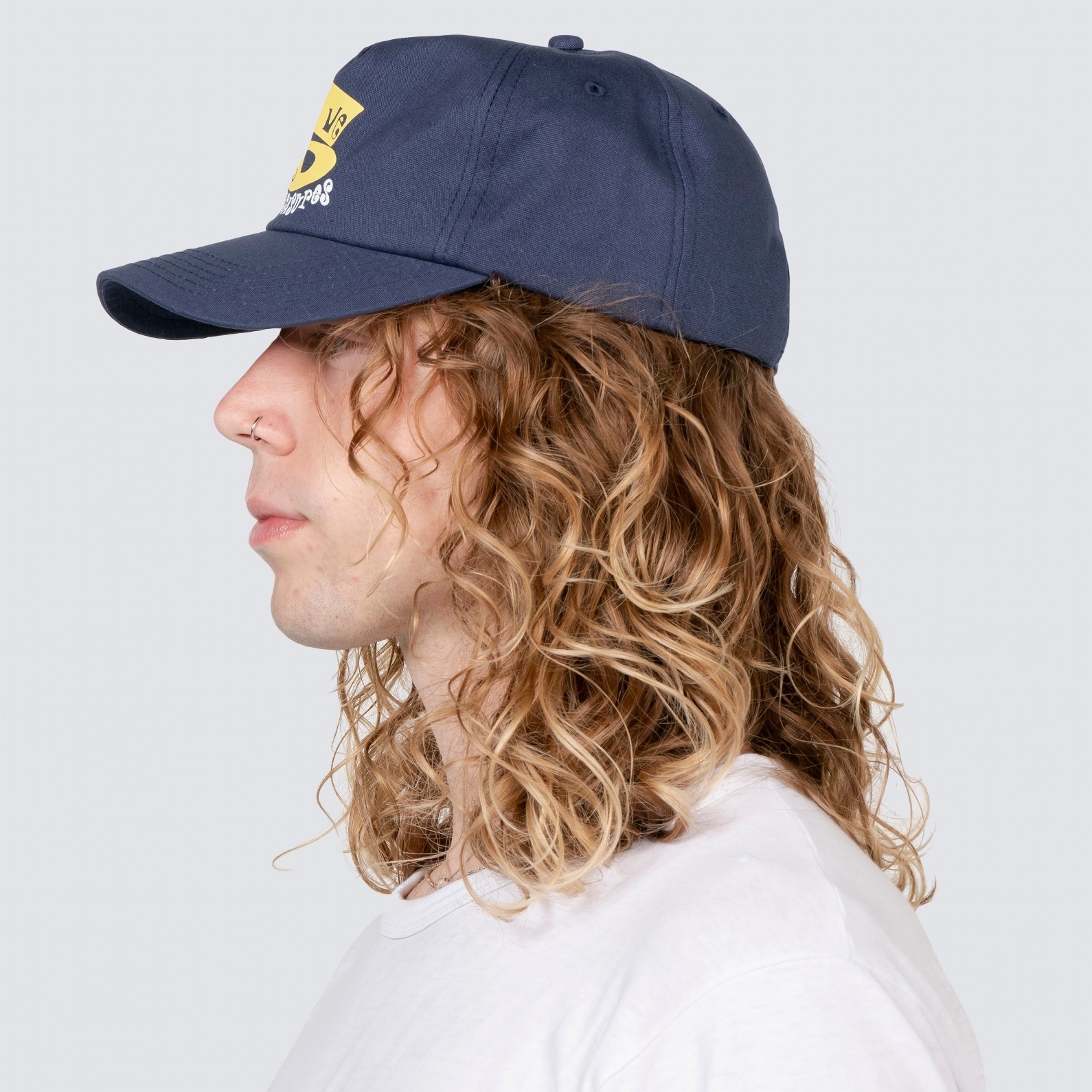 ��PLEASURES/�ץ쥸�㡼����555 SOUL/�ȥ�ץ�ե����֥������SOUL SNAPBACK ����å� / NAVY