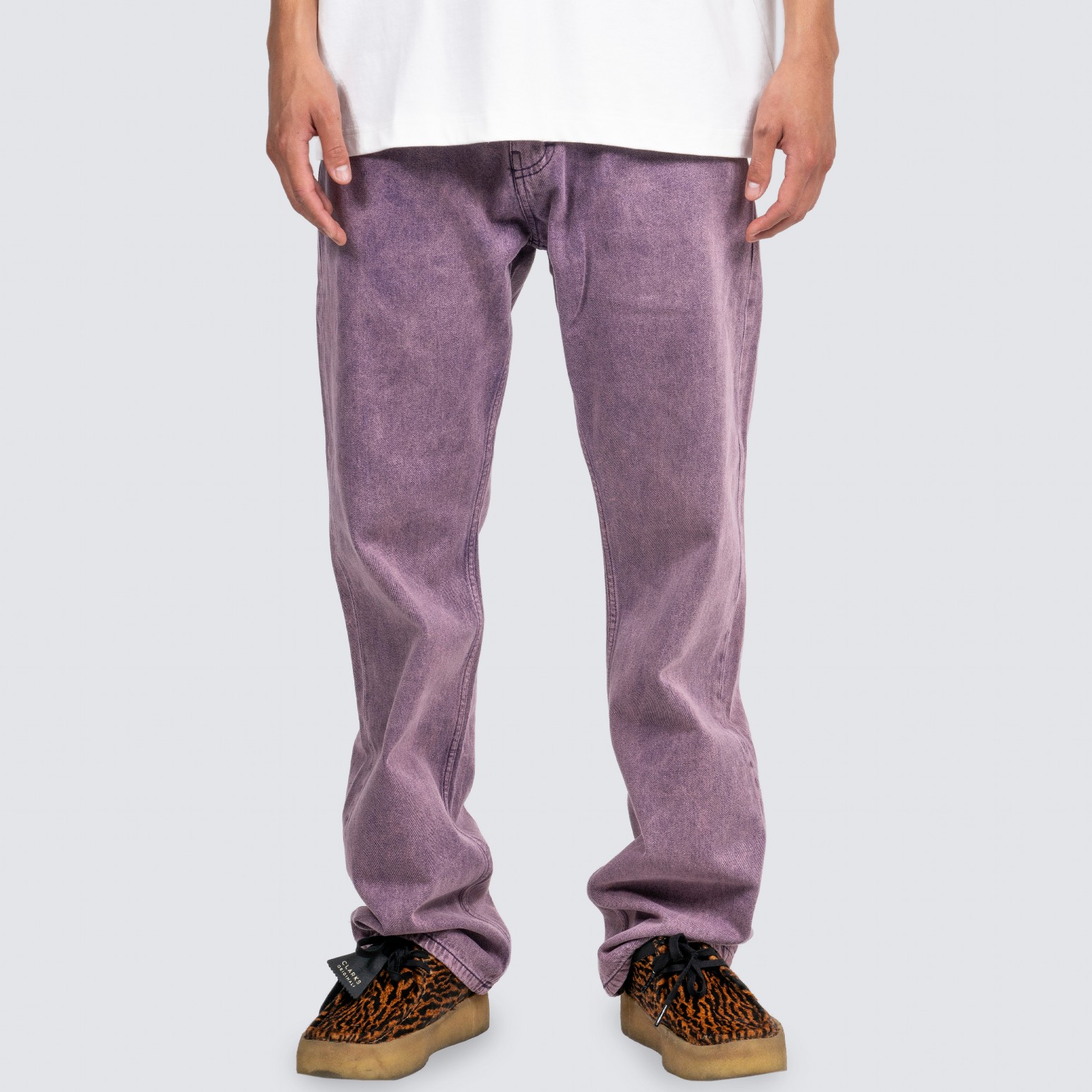 ��PLEASURES/�ץ쥸�㡼����ACID 5-POCKET JEANS ������ / PURPLE