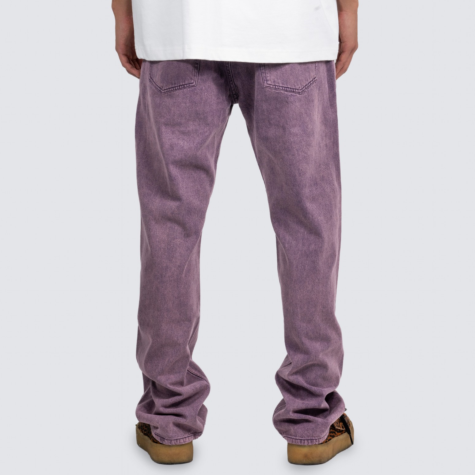 ��PLEASURES/�ץ쥸�㡼����ACID 5-POCKET JEANS ������ / PURPLE