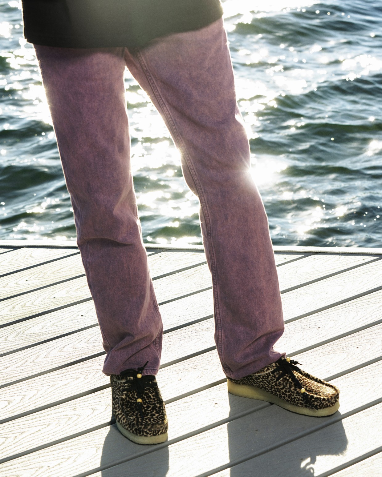 ��PLEASURES/�ץ쥸�㡼����ACID 5-POCKET JEANS ������ / PURPLE