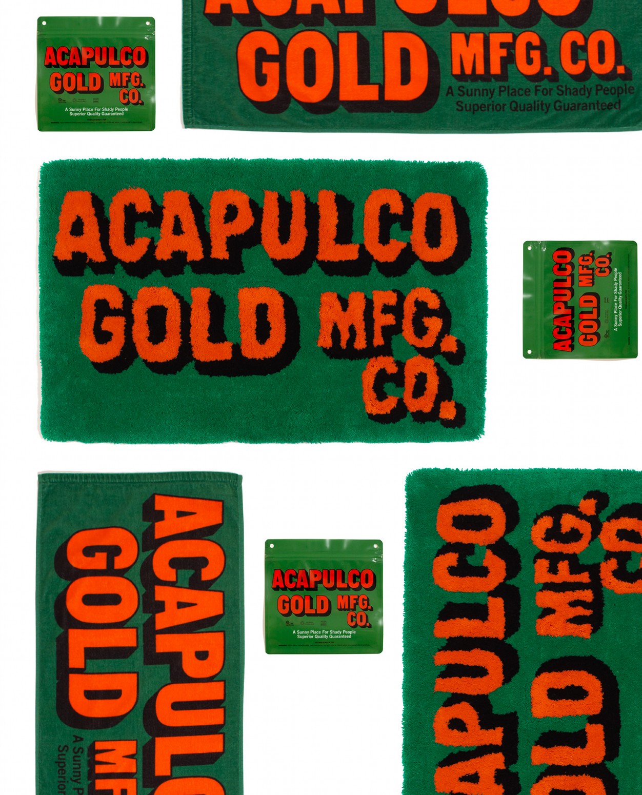 ��ACAPULCO GOLD/�����ץ륳 ������ɡ�TEAM TUFTED RUG �饰�ޥå�