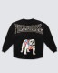 ��PLEASURES/�ץ쥸�㡼����BULLDOG HEAVYWEIGHT LONG SLEEVE ĹµT����� / BLACK