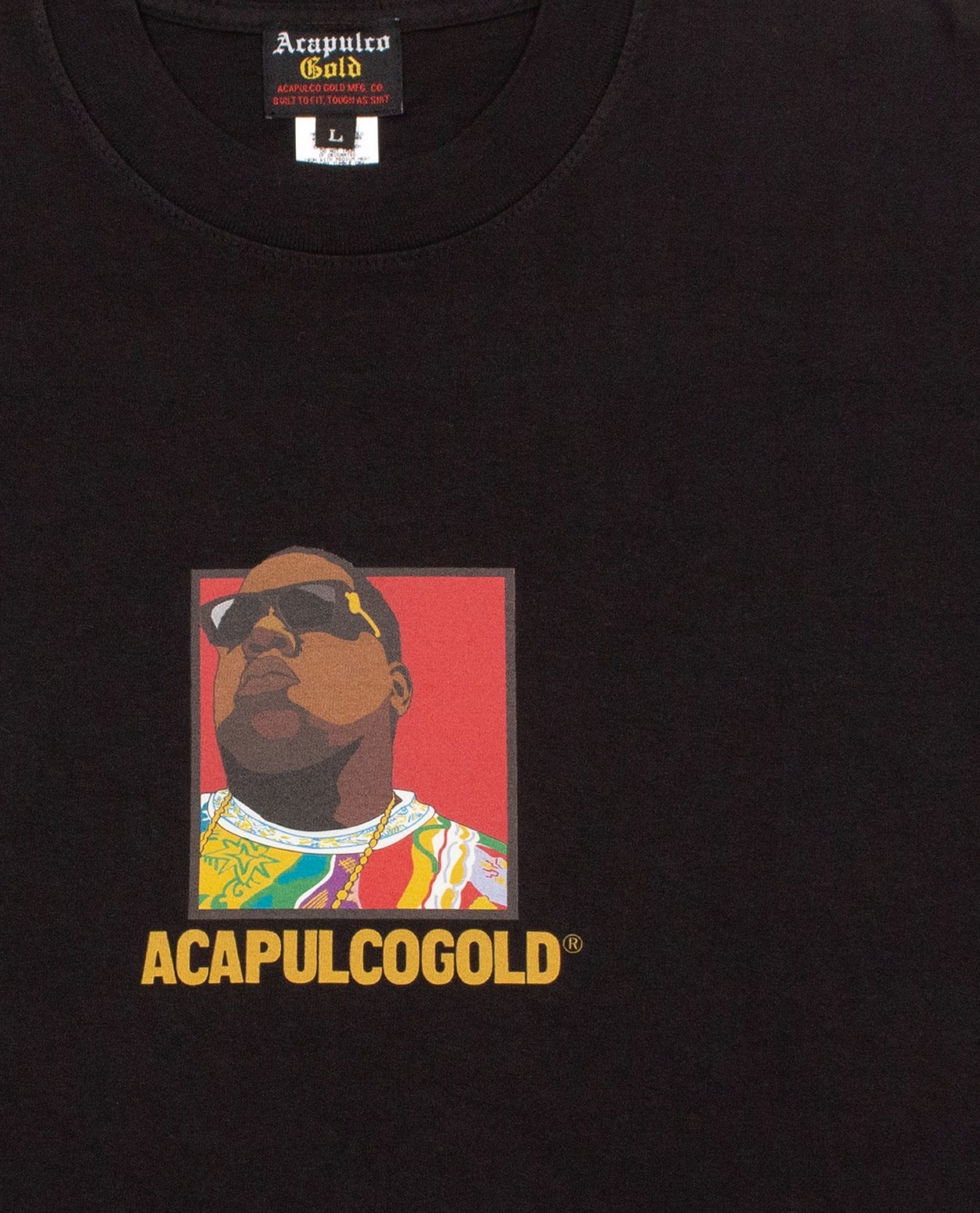 ��ACAPULCO GOLD/�����ץ륳 ������ɡ�BIG POPPA TEE T����� / BLACK