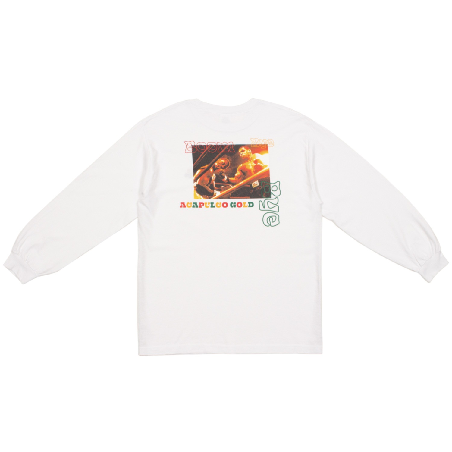 ACAPULCO GOLD/ץ륳 ɡBOOM BYE BYE L/S TEE (KINGSTON) ĹµT / WHITE ۥ磻 