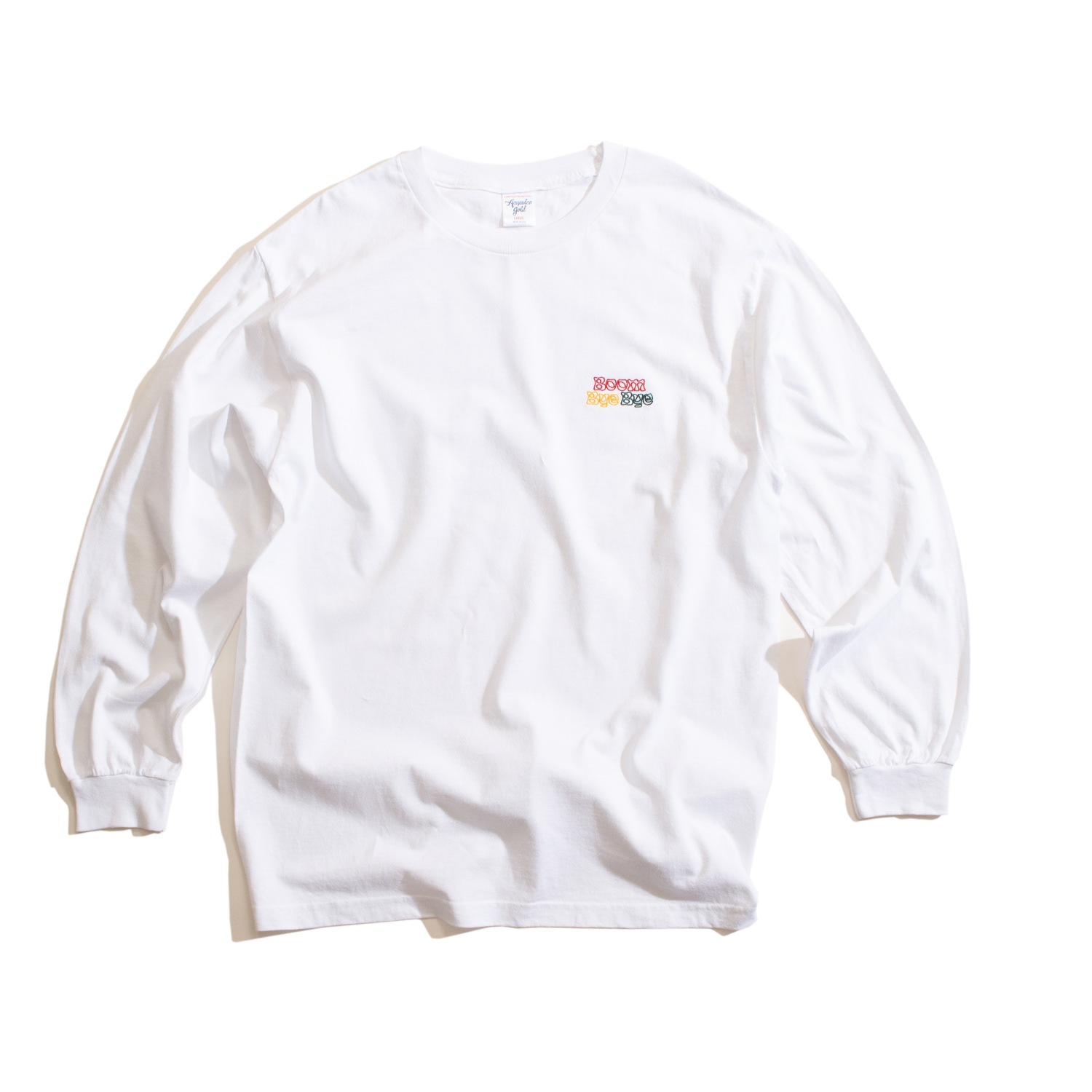 ACAPULCO GOLD/ץ륳 ɡBOOM BYE BYE L/S TEE (KINGSTON) ĹµT / WHITE ۥ磻 