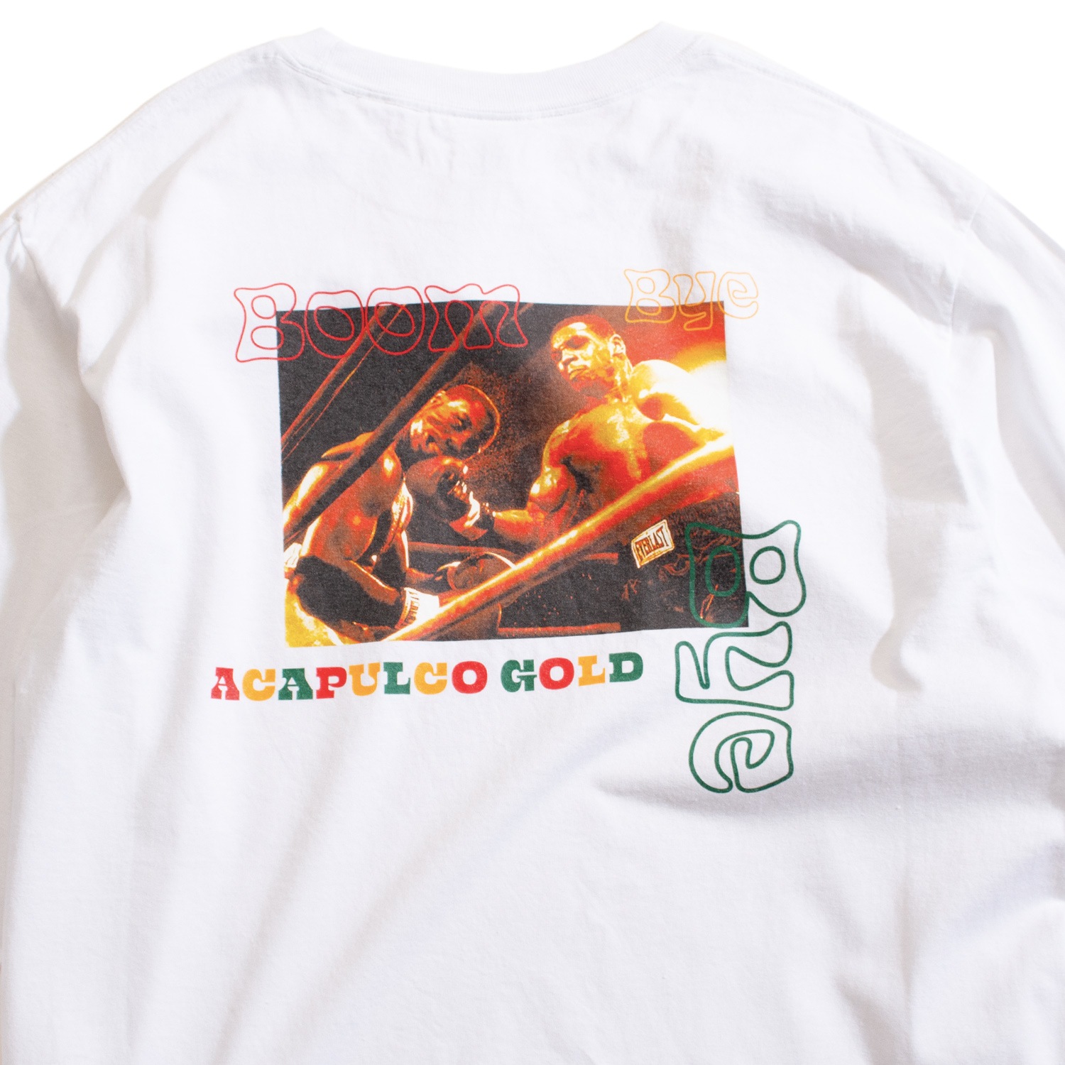 ACAPULCO GOLD/ץ륳 ɡBOOM BYE BYE L/S TEE (KINGSTON) ĹµT / WHITE ۥ磻 