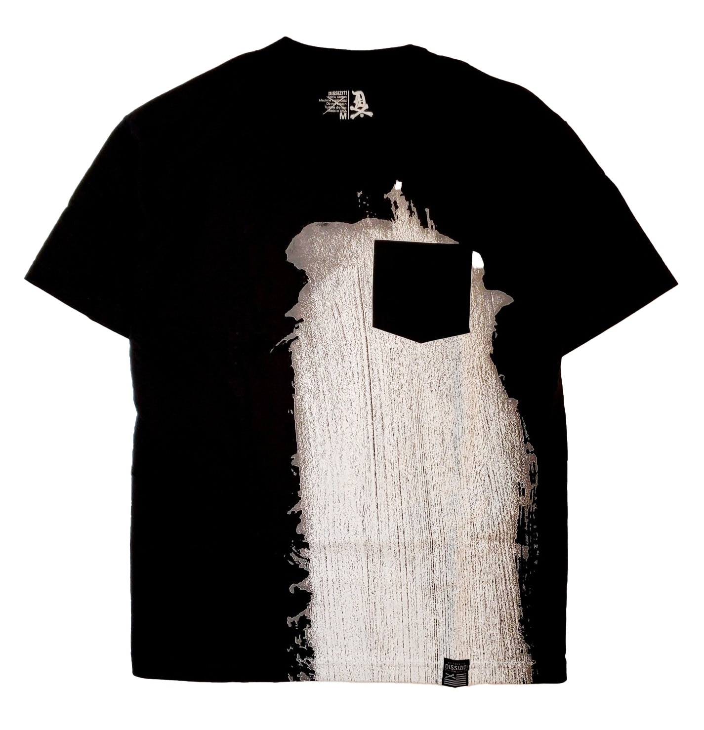 DISSIZIT/ǥåȡPOCKET ROLLER TEE T / BLACK ֥å