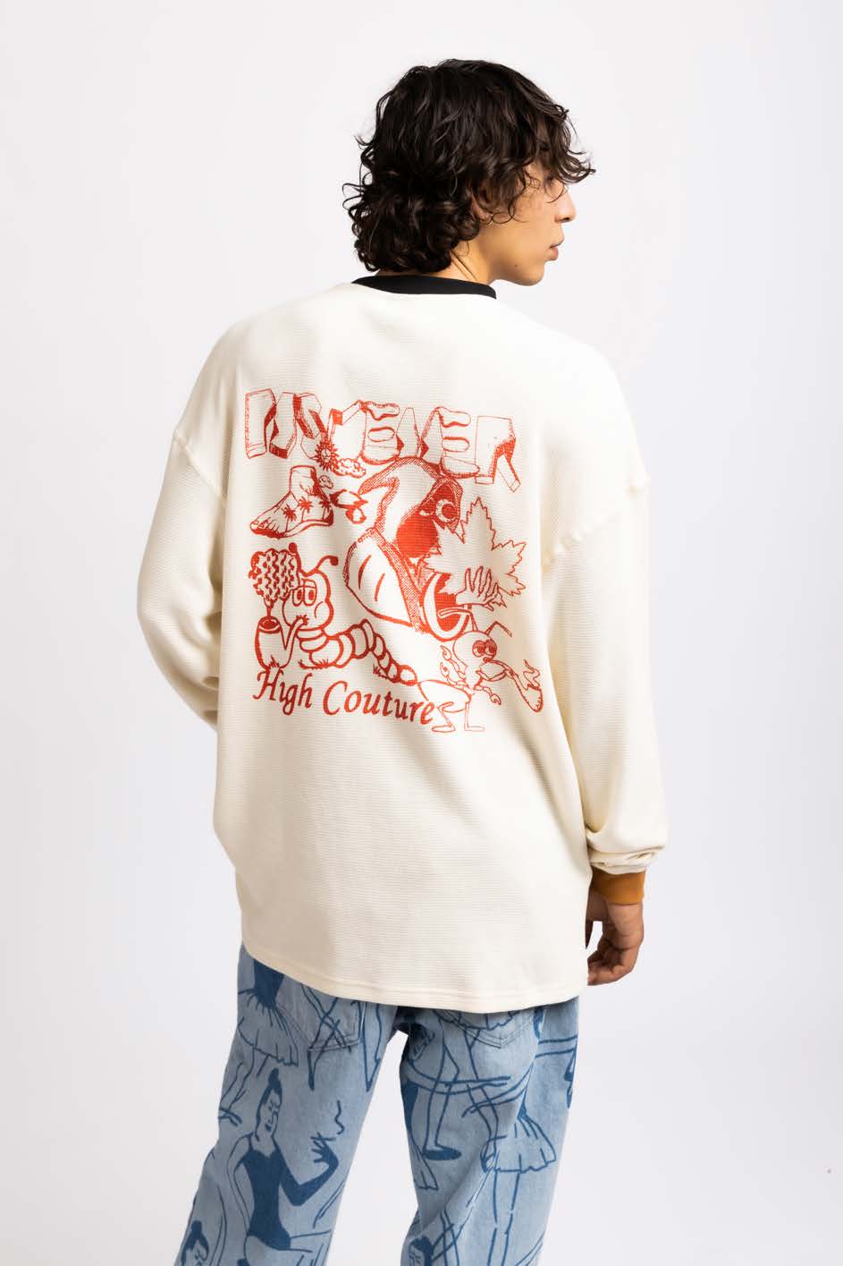 ��PAS DE MER/�ѥɥ����HIGH COUTURE LONGSLEEVE ĹµT����� / CREAM