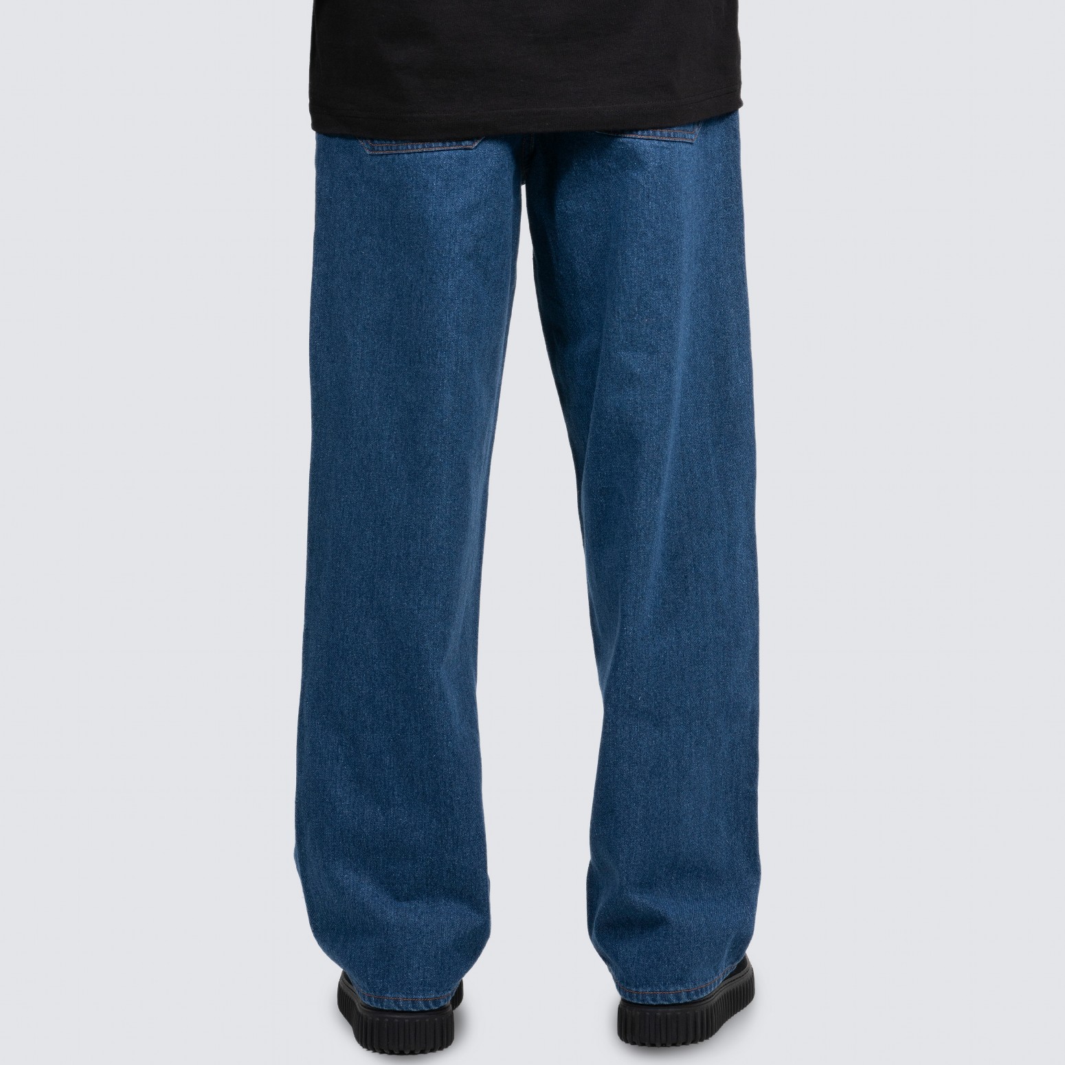 PLEASURES/ץ쥸㡼GRIND BAGGY JEANS Х / INDIGO