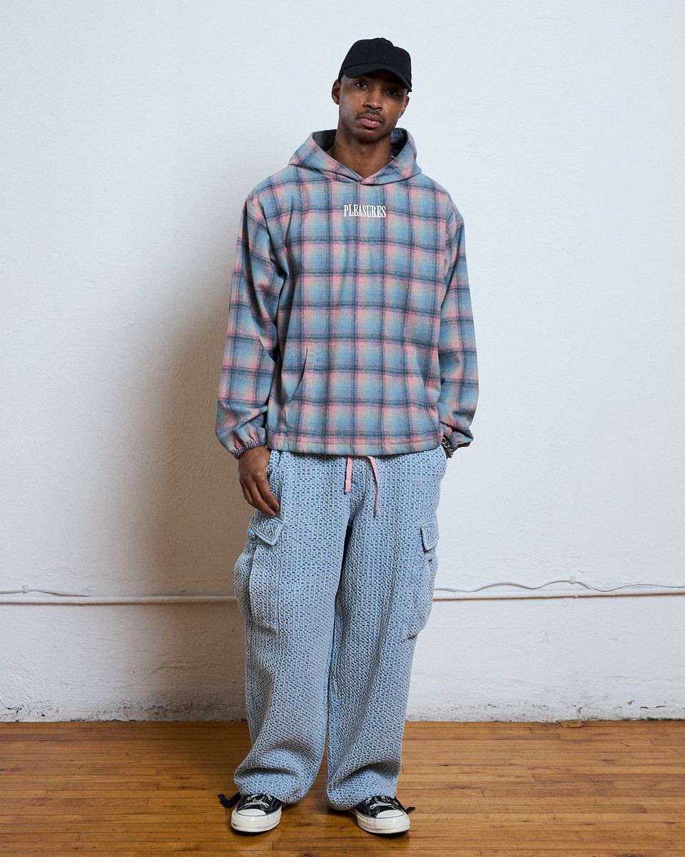 ��PLEASURES/�ץ쥸�㡼����KNITTED INDIGO CARGO PANTS �������ѥ�� / INDIGO