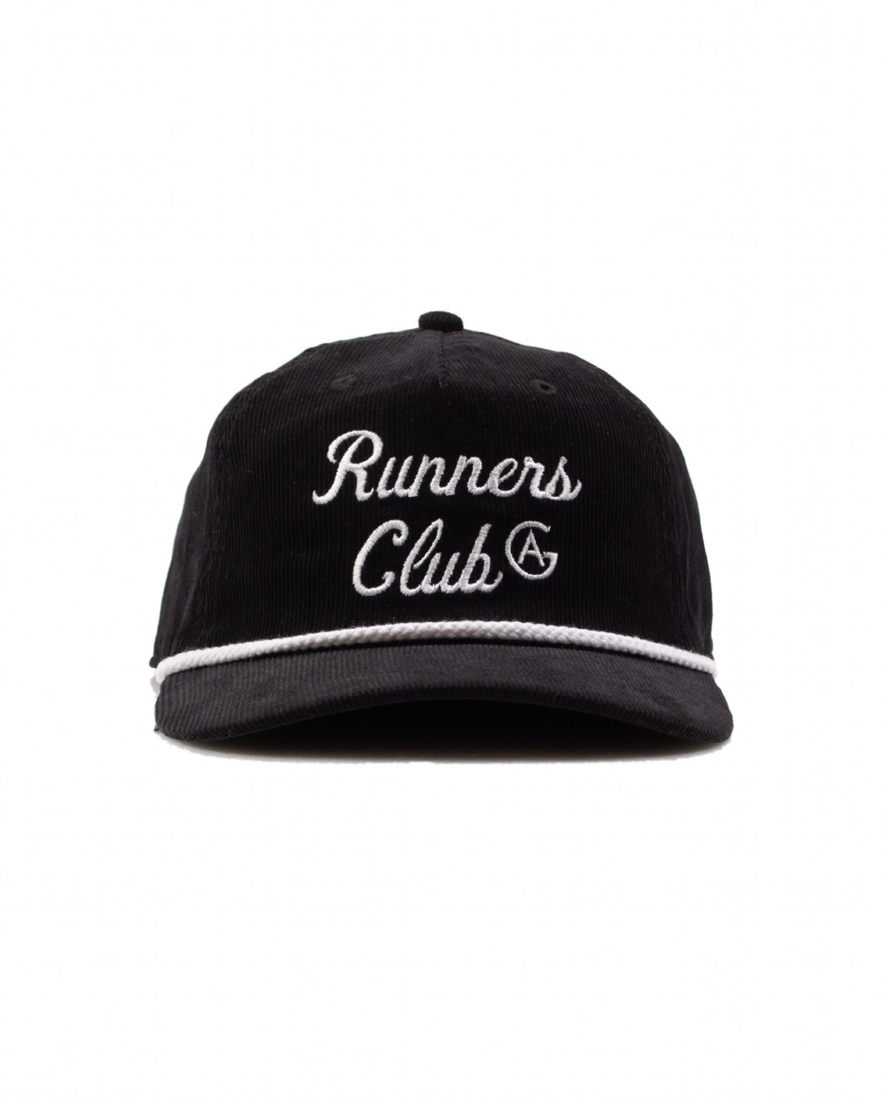 ��ACAPULCO GOLD/�����ץ륳 ������ɡ�RUNNERS CLUB CORDUROY BOAT CAP / BLACK/WHITE