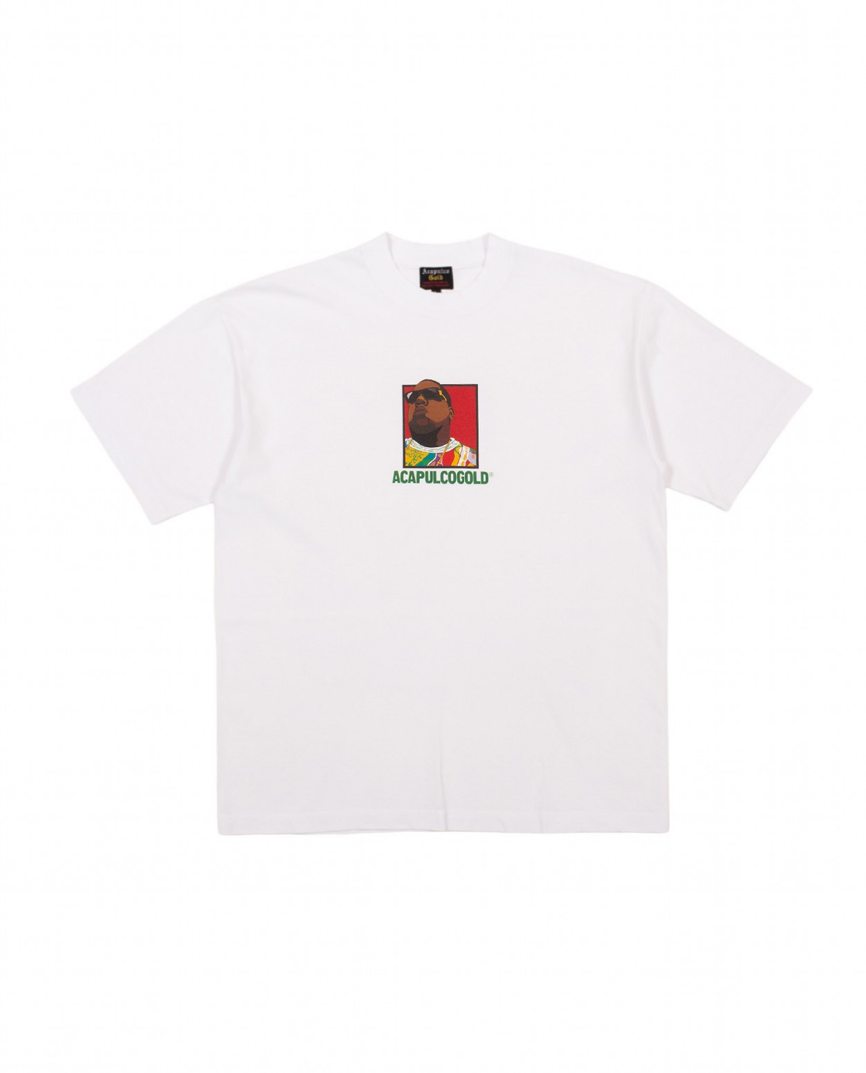 ��ACAPULCO GOLD/�����ץ륳 ������ɡ�BIG POPPA TEE T����� / WHITE