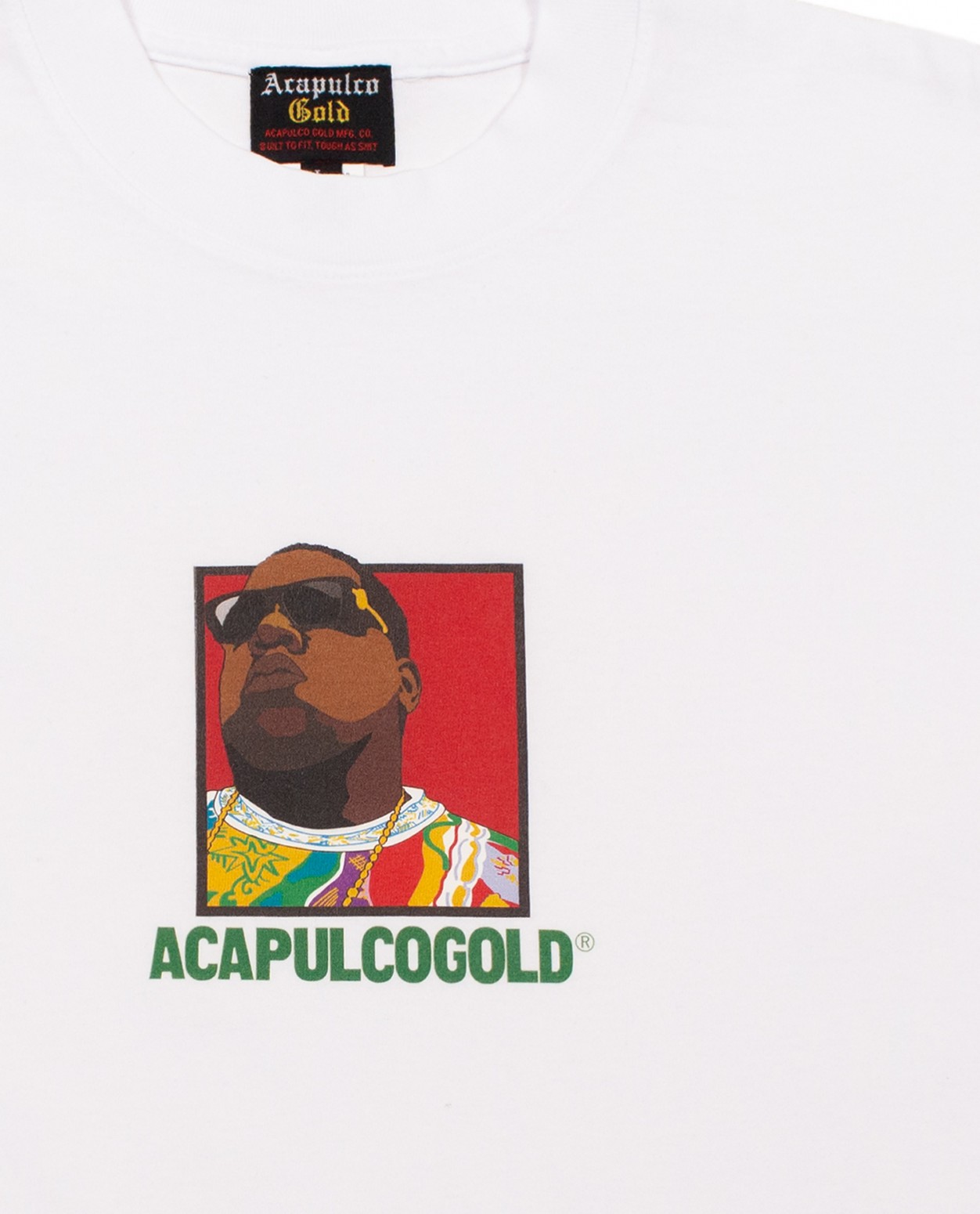 ��ACAPULCO GOLD/�����ץ륳 ������ɡ�BIG POPPA TEE T����� / WHITE