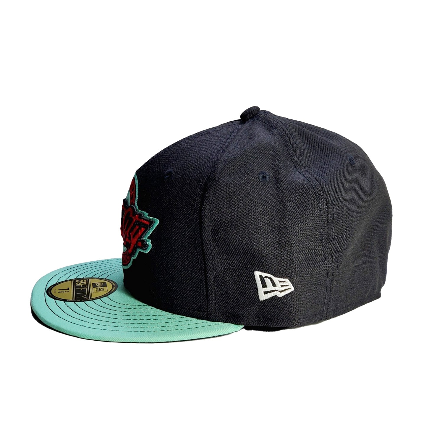 ��DISSIZIT/�ǥ����������åȡ�Slick City New Era Cap ����å� / BLACK �֥�å� w/Turq