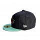��DISSIZIT/�ǥ����������åȡ�Slick City New Era Cap ����å� / BLACK �֥�å� w/Turq