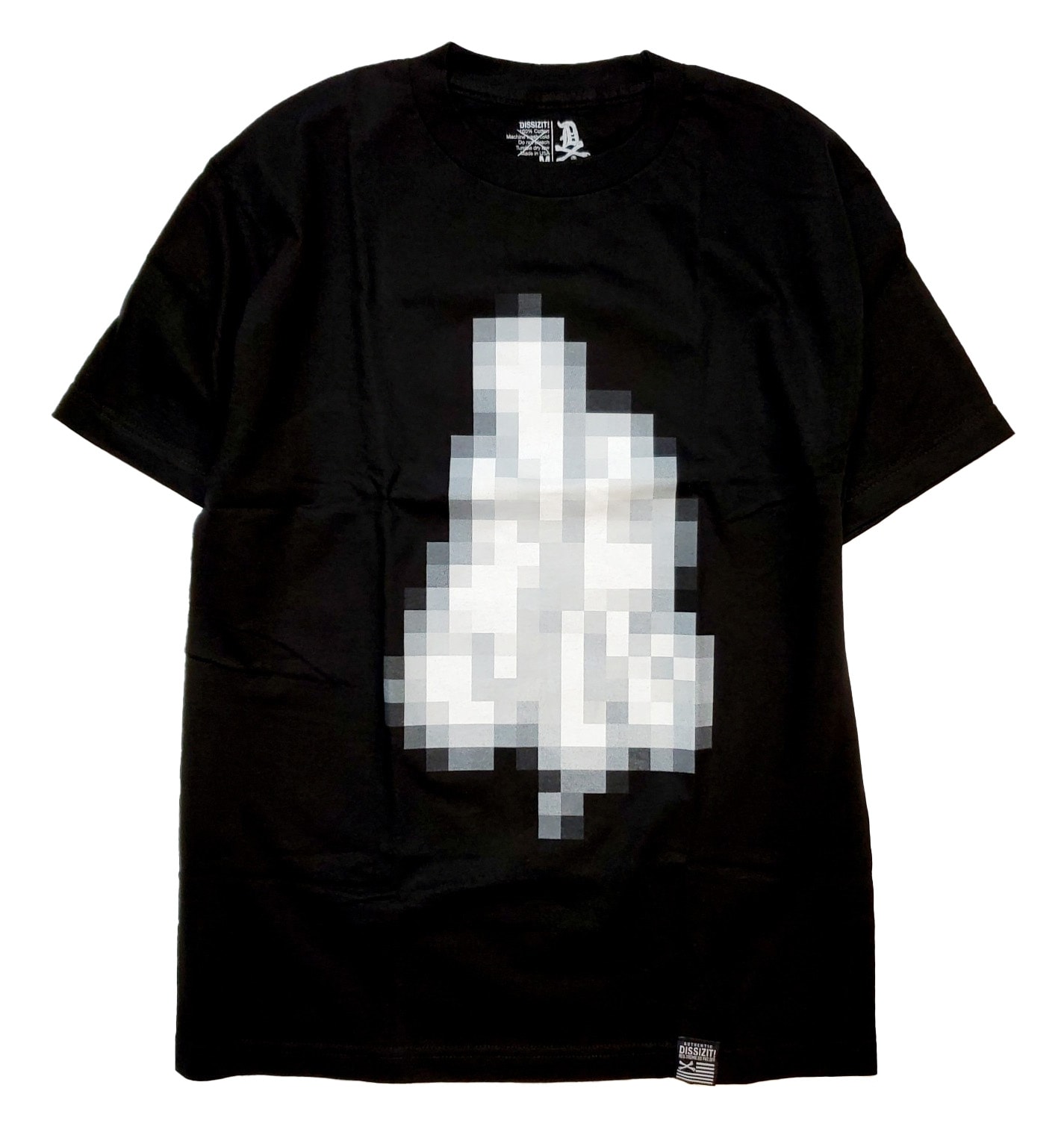 DISSIZIT/ǥåȡLA SQUINT TEE T / BLACK ֥å