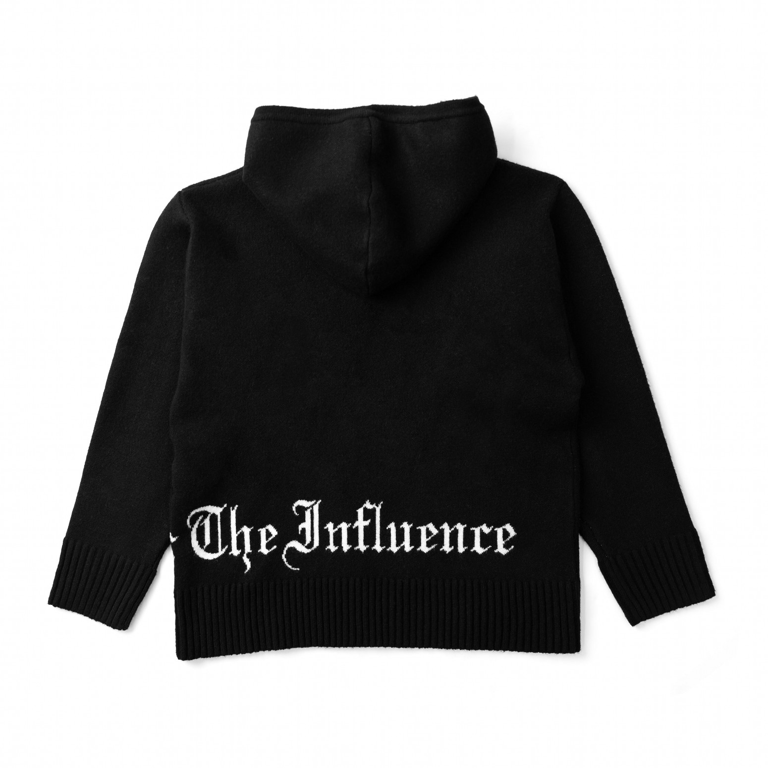 LUTI/롼ƥLOVERS KNITTED HOODED SWEATER աɥ / BLACK