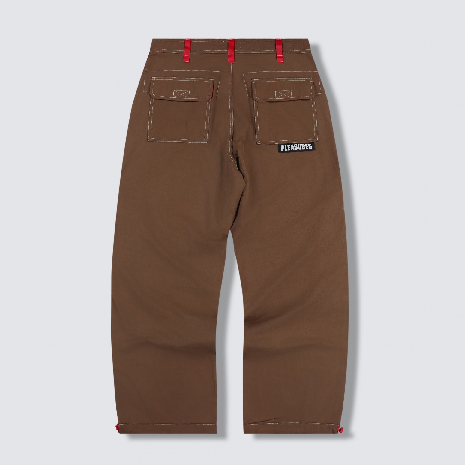 PLEASURES/ץ쥸㡼PUBLIC UTILITY PANTS ѥ / BROWN