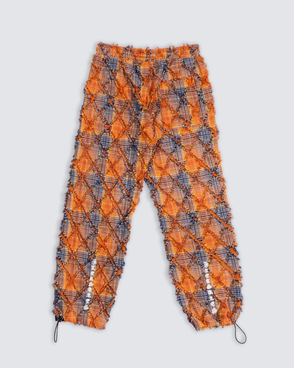 PLEASURES/ץ쥸㡼MYSTIC FLANNEL PANTS ѥ / ORANGE