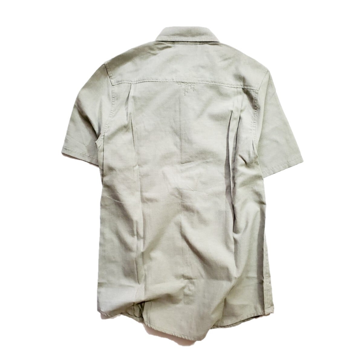 ��THE HUNDREDS/�����ϥ�ɥ�åġ�BRYCE SS WOVEN Ⱦµ����� / LT.MOSS �⥹���꡼��