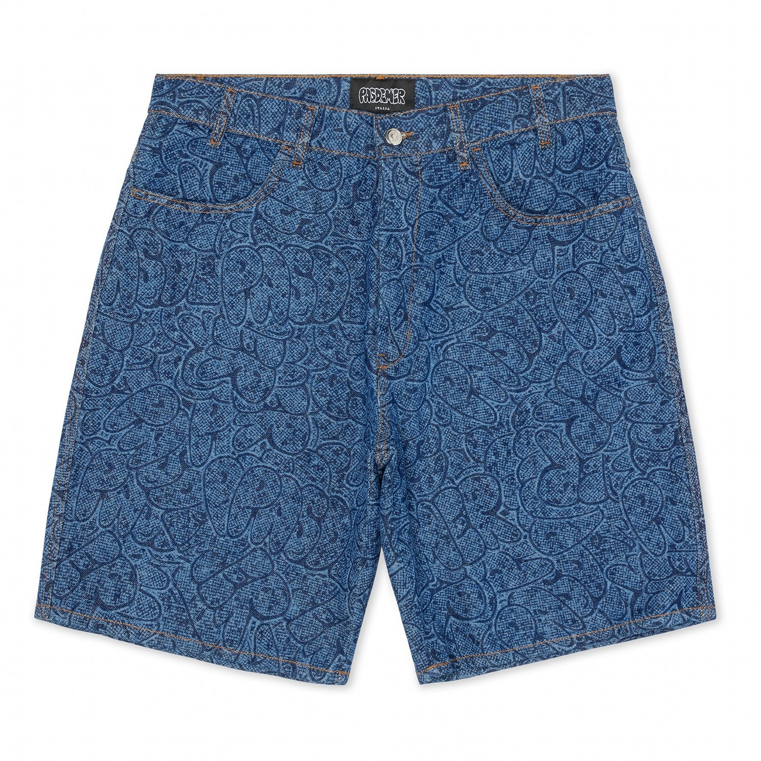 PAS DE MER/ѥɥLOGO SHORTS 硼ȥѥ / BLUE