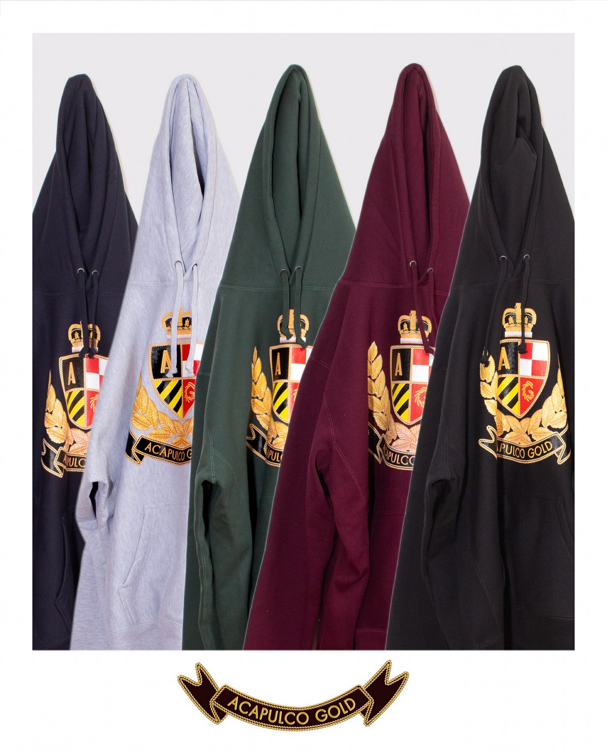 ��ACAPULCO GOLD/�����ץ륳 ������ɡ�CREST 6 PANEL CAP  / KHAKI/BLACK