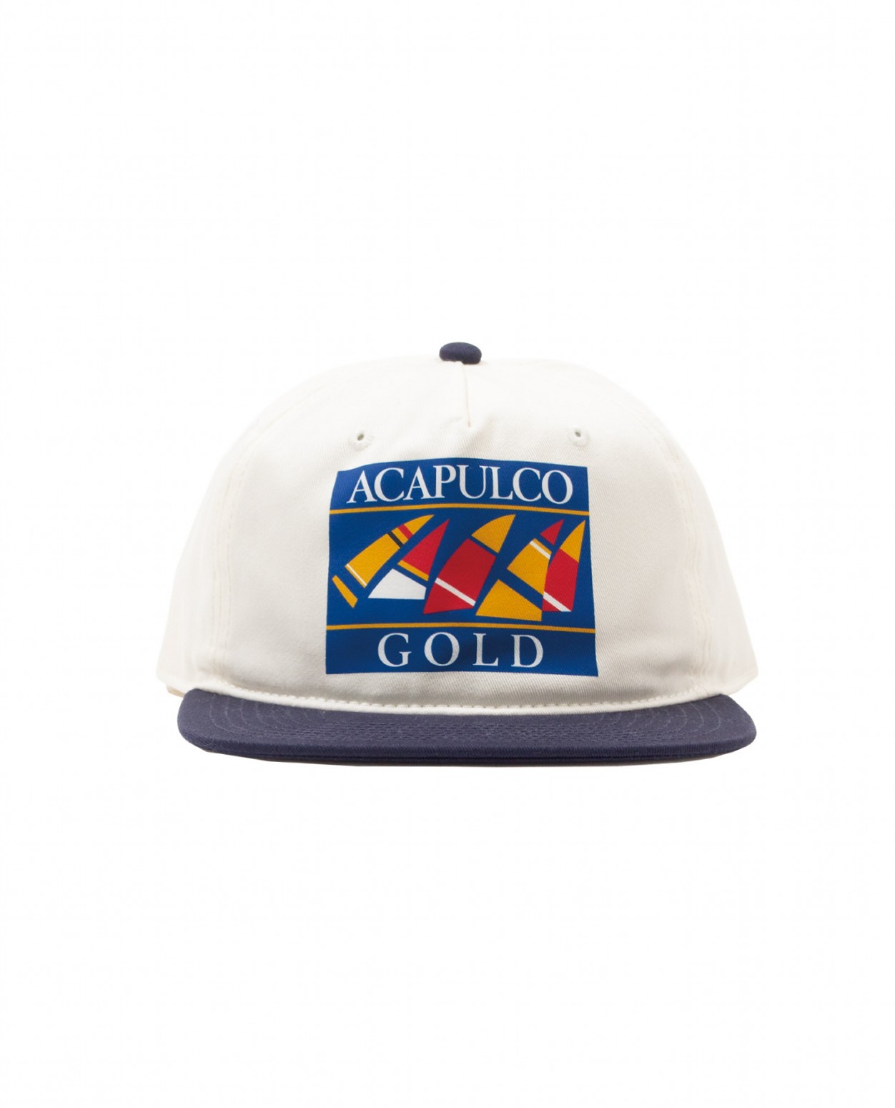 ��ACAPULCO GOLD/�����ץ륳 ������ɡ�SAIL ON 5 PANEL SNAPBACK CAP ����å� / NAVY/WHITE