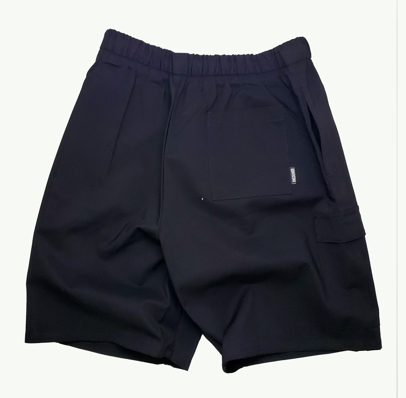 PAS DE MER/ѥɥLOGO SHORTS 硼ȥѥ / BLACK ֥å