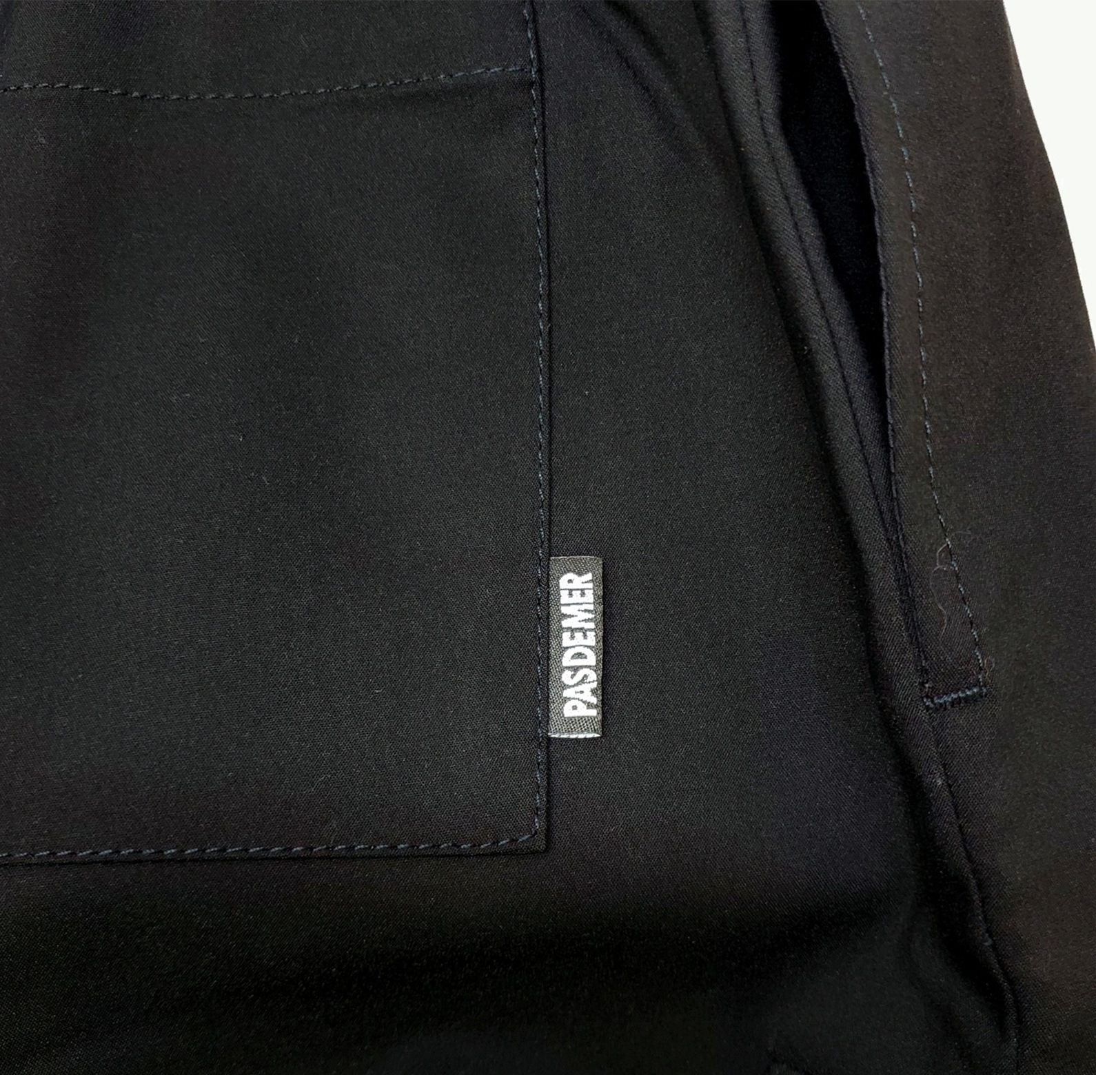 PAS DE MER/ѥɥLOGO SHORTS 硼ȥѥ / BLACK ֥å