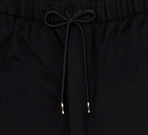 PAS DE MER/ѥɥLOGO SHORTS 硼ȥѥ / BLACK ֥å