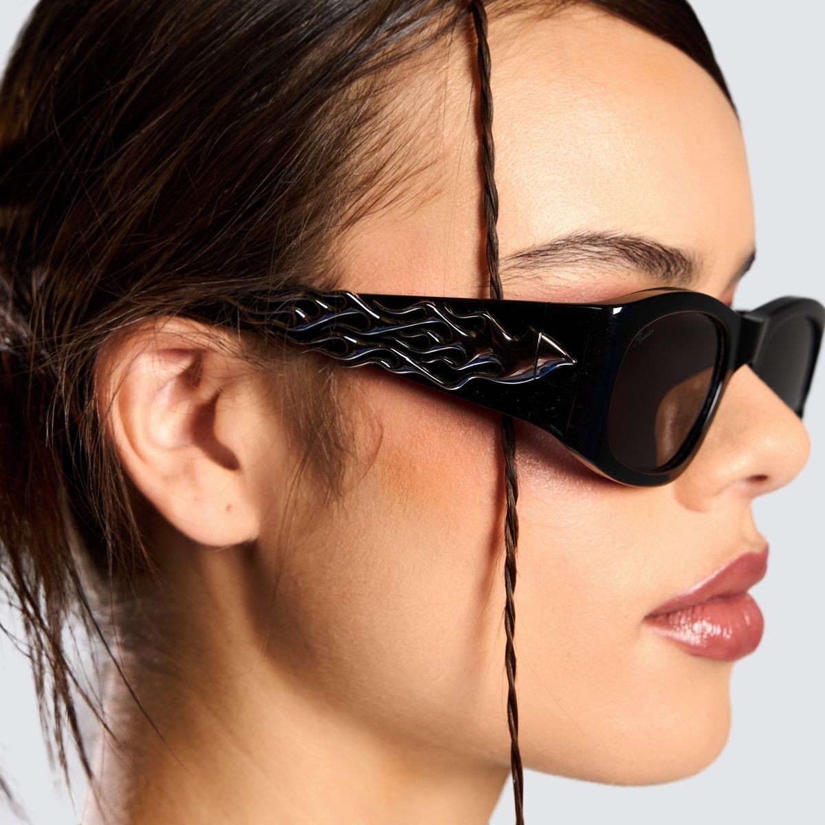 PLEASURES/ץ쥸㡼EAZY SUNGLASSES 󥰥饹 / BLACK