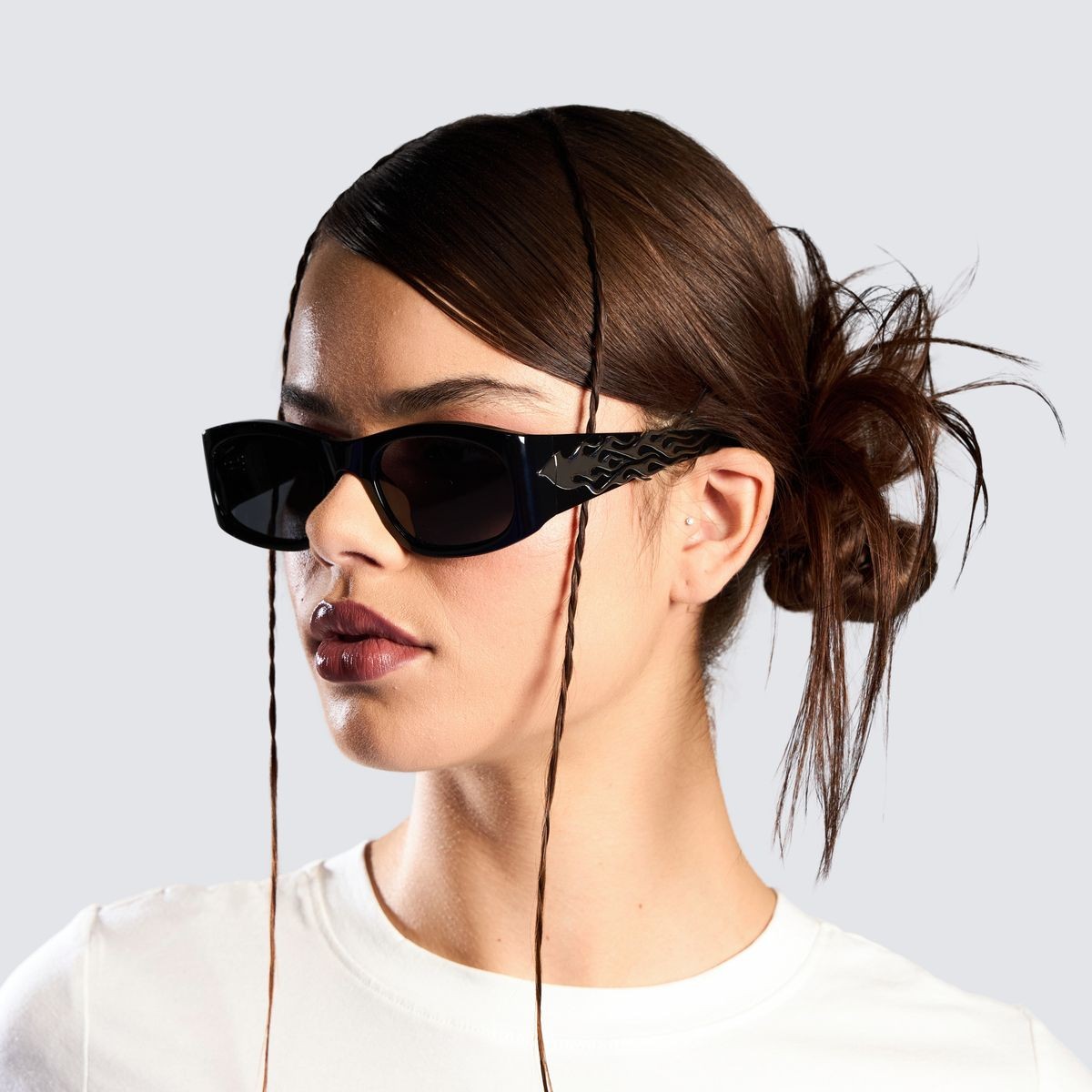 PLEASURES/ץ쥸㡼EAZY SUNGLASSES 󥰥饹 / BLACK