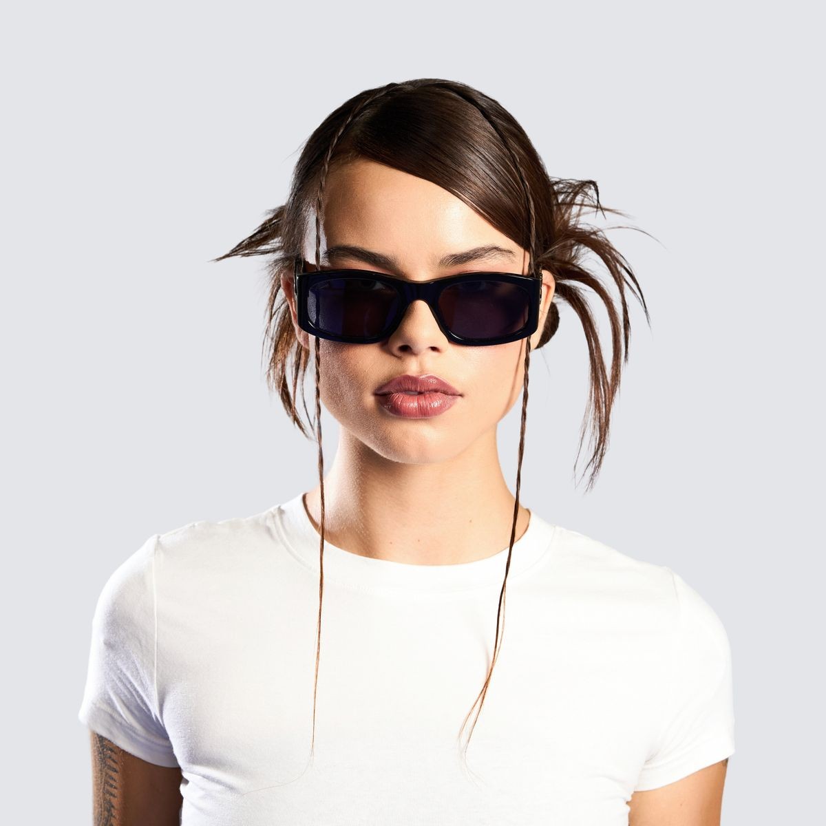 PLEASURES/ץ쥸㡼EAZY SUNGLASSES 󥰥饹 / BLACK