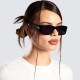 PLEASURES/ץ쥸㡼EAZY SUNGLASSES 󥰥饹 / BLACK