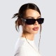 PLEASURES/ץ쥸㡼EAZY SUNGLASSES 󥰥饹 / BLACK