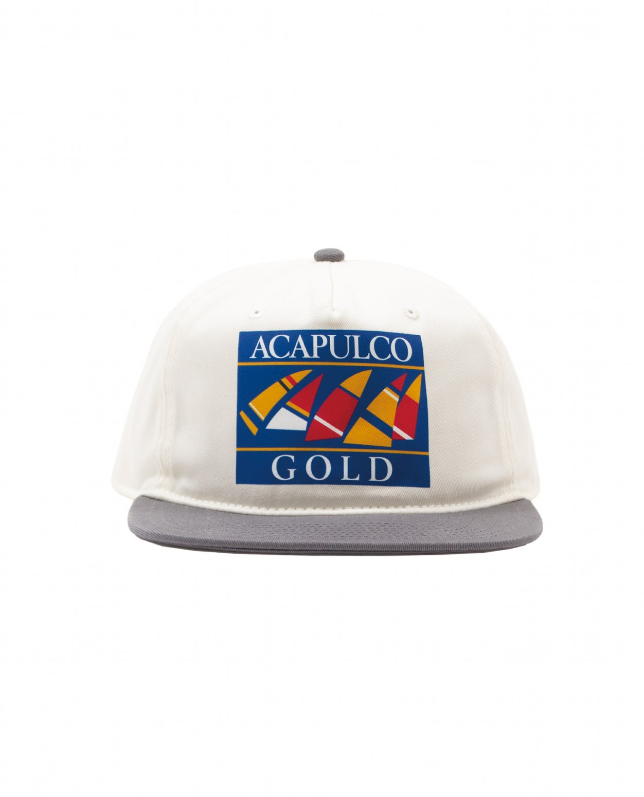 ��ACAPULCO GOLD/�����ץ륳 ������ɡ�SAIL ON 5 PANEL SNAPBACK CAP ����å� / GREY/WHITE