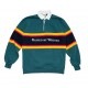 RAISED BY WOLVES/쥤ɥХ֥RBW/BARBARIAN RUGBY SWEATER 饰ӡ / TEAL ƥ