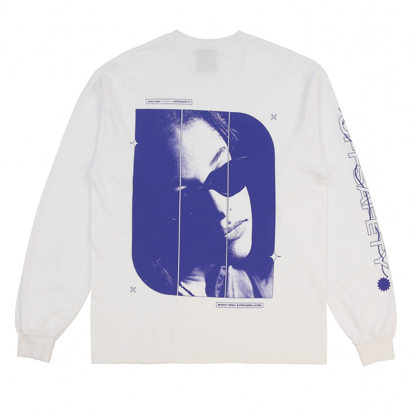 OFF SAFETY/եեƥAALIYAH OA LS TEE ĹµT / WHITE ۥ磻 