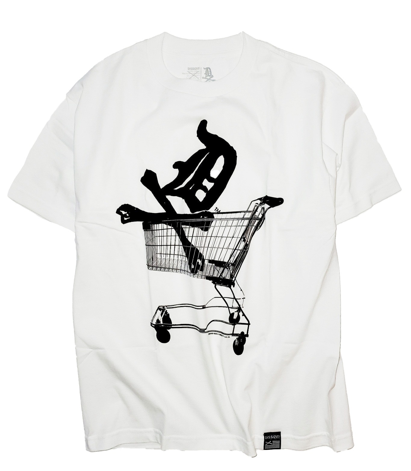 DISSIZIT/ǥåȡD-RACK TEE T / WHITE ۥ磻