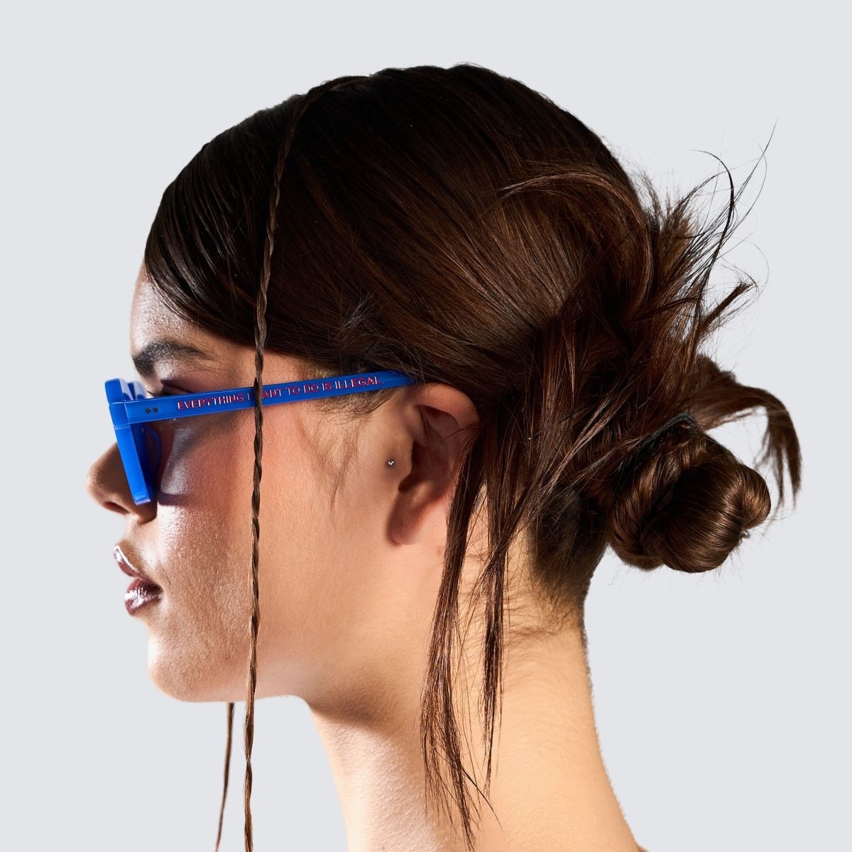 ��PLEASURES/�ץ쥸�㡼����ERA SUNGLASSES ���󥰥饹 / BLUE