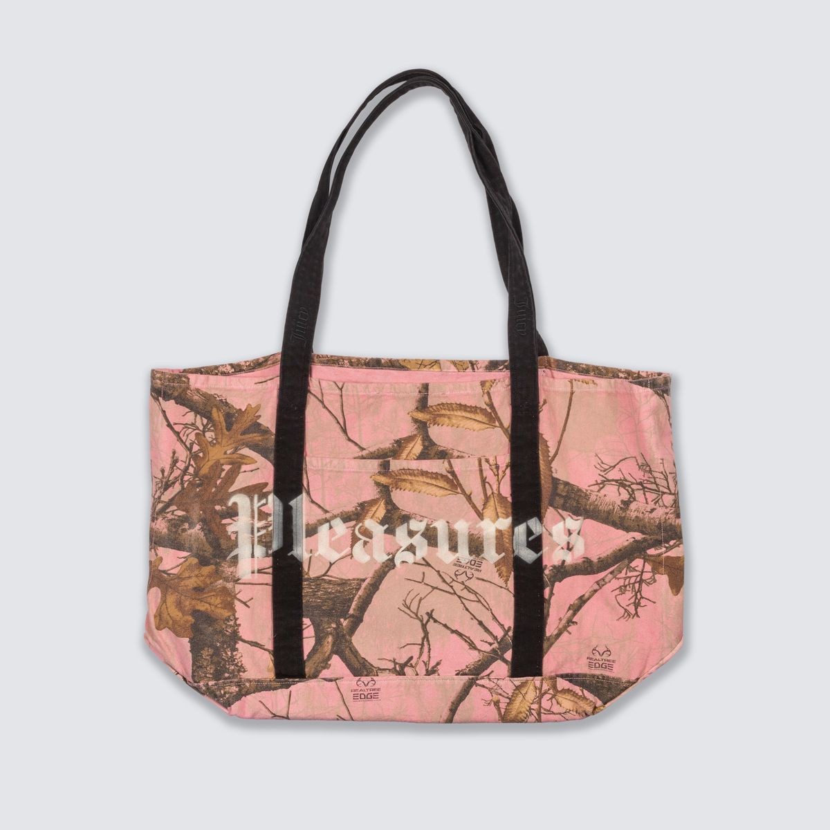 ��PLEASURES/�ץ쥸�㡼����JUICY COUTURE��REALTREE CANVAS TOTE �ȡ��ȥХå� / PINK EDGE