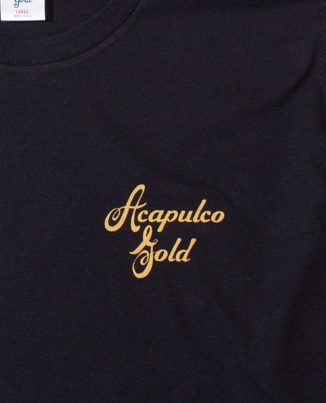 ��ACAPULCO GOLD/�����ץ륳 ������ɡ�MERMAID LS TEE ĹµT����� / BLACK