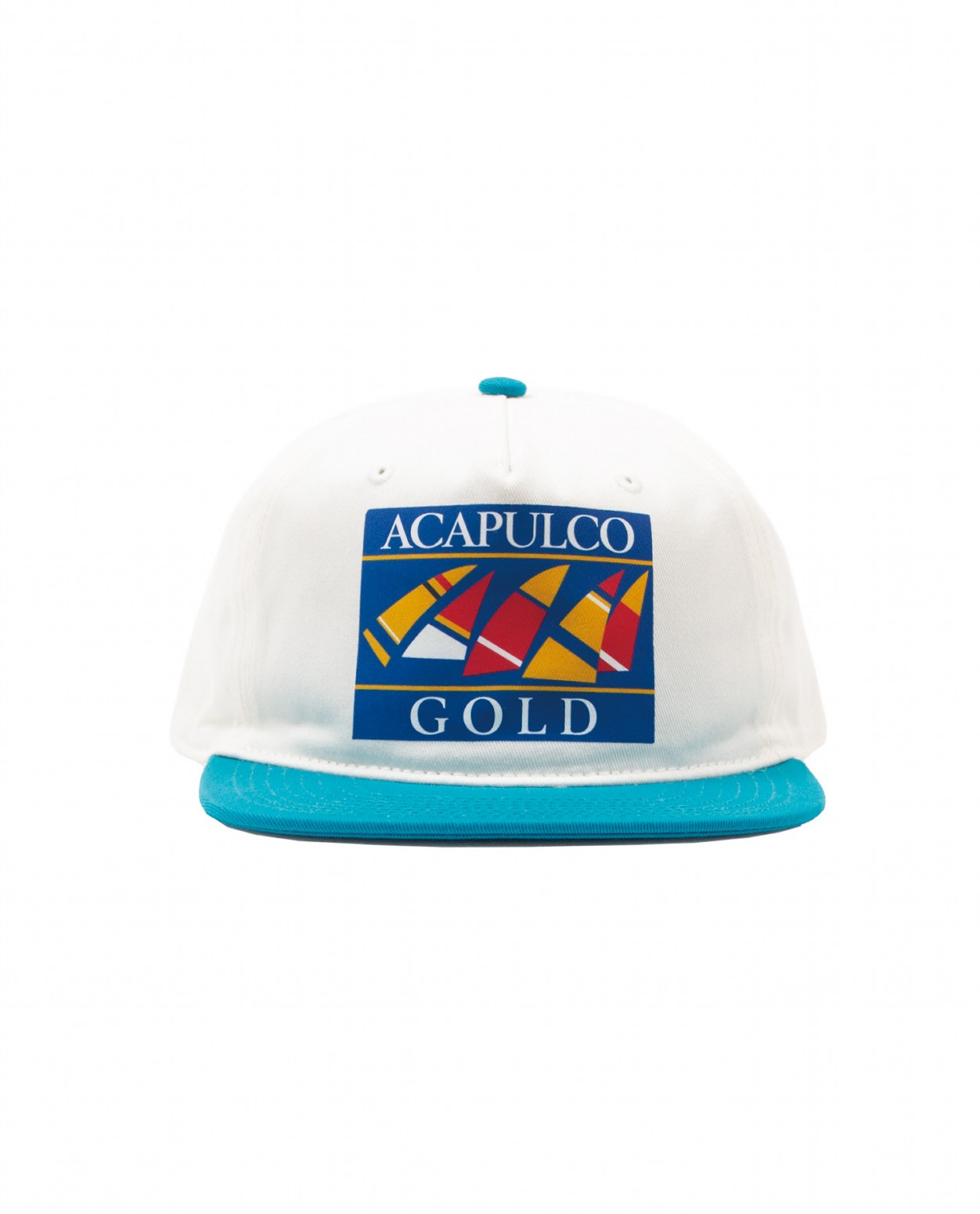 ��ACAPULCO GOLD/�����ץ륳 ������ɡ�SAIL ON 5 PANEL SNAPBACK CAP ����å� / CHARLOTTE/WHITE