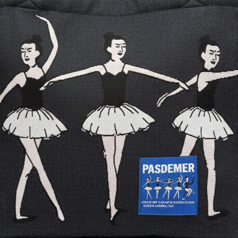 ��PAS DE MER/�ѥɥ����BALLET TOTE BAG �ȡ��ȥХå� / BLACK