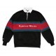 RAISED BY WOLVES/쥤ɥХ֥RBW/BARBARIAN RUGBY SWEATER 饰ӡ / BLACK ֥å 