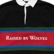 RAISED BY WOLVES/쥤ɥХ֥RBW/BARBARIAN RUGBY SWEATER 饰ӡ / BLACK ֥å 