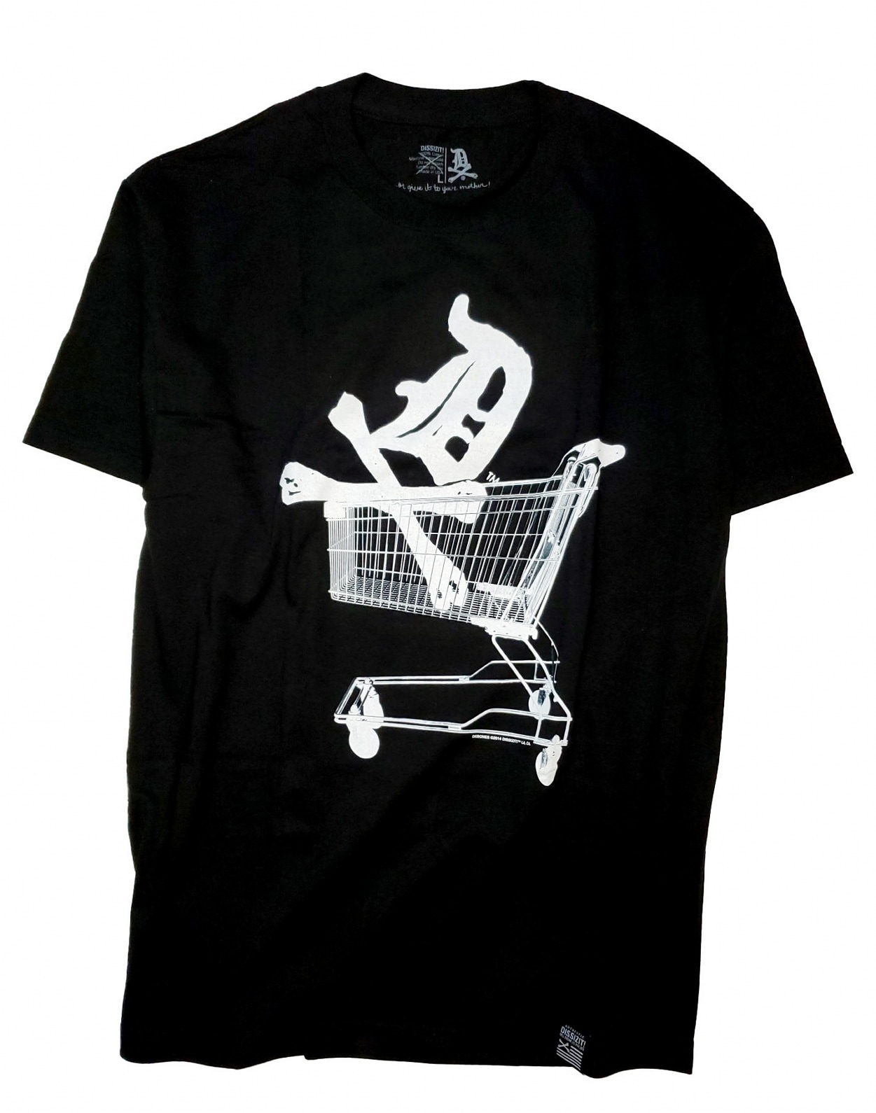 ��DISSIZIT/�ǥ����������åȡ�D-RACK TEE T����� / BLACK �֥�å�