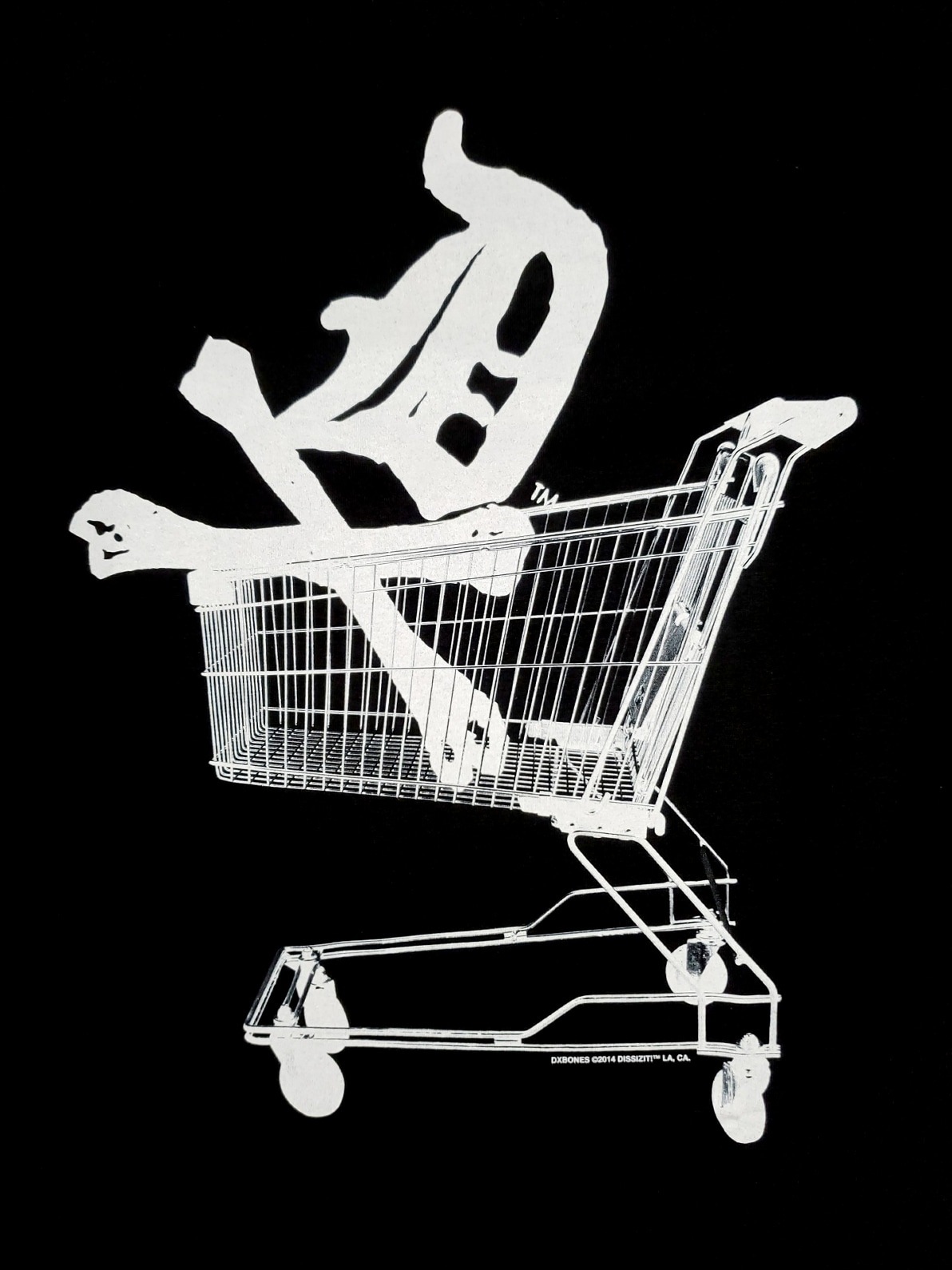 ��DISSIZIT/�ǥ����������åȡ�D-RACK TEE T����� / BLACK �֥�å�