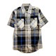 ��THE HUNDREDS/�����ϥ�ɥ�åġ�FLAXX SS WOVEN Ⱦµ����� / BLACK �֥�å� ��
